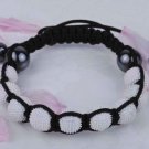 Freeshipping Shamballa Bracelets hedgehog Ball beads 10mm bracelet NXN_01