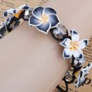 Shamballa Bracelet 10mm Crystal Beads with flowers handmade bracelet Hz05