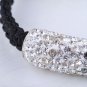 Shamballa Beads bracelet Micro Pave CZ Disco Long tube bending CG060401