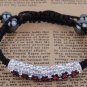 Shamballa Bracelets Micro Pave CZ Crystal Long tube bending beads bracelet cg105