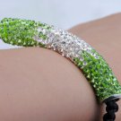 Shamballa Beads bracelet Micro Pave CZ Disco Long tube bending CG0801