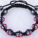 NEW Shamballa Bracelets 10MM Micro Pave CZ shambhala Bead BRACELET NICE BL790