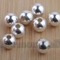 10p Jewelry Making Sterling 925 Silver One Hole Round Bead 4.5mm Findings cyz45