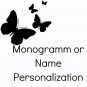 Monogramm or Personalization Upgrade for Jubilee Boutique