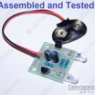 5x ASSEMBLED Transistor LED Blink Flashing Basic LED Flasher Blinking 5-12V USA