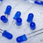 100x Blue Color LED WET Diffused Round Style 5mm 2.6 - 3.0 V 15mA - USA