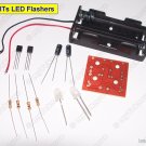 4x LED Flashing Transistor Flip-Flop Flash Strobe w/ LED Lights Bistable - USA
