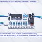 3x Mini White LED & PCB Sequencer Chaser Follower Scroller DIY KIT NE555 CD4017