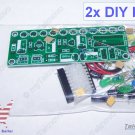 2x LM3915 DIY KITs Audio Sound LED VU Level Meter v3.0 Custom PCB Improved - USA