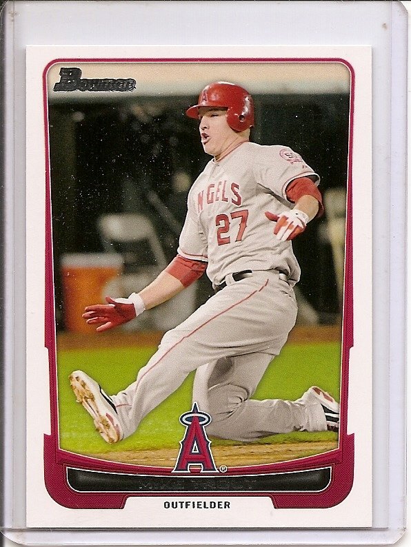 Mike Trout Bowman Rookie Card