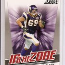 JARED ALLEN 2011 Score IN The Zone GLOSSY Insert CARD Vikings !