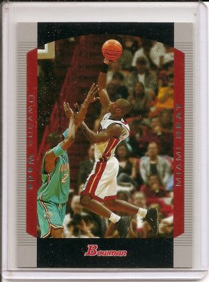 DWYANE WADE 2004-05 Bowman NBA 2nd YR Trading card Miami HEAT !