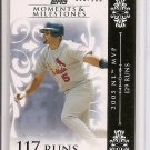 ALBERT PUJOLS Topps Moments & Milestones /150 MLB #12 Trading CARD RARE !