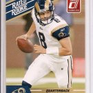 SAM BRADFORD Donruss RATED ROOKIE CARD RC Rams NFL LE !