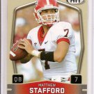 MATTHEW STAFFORD 2009 Sage Hit ROOKIE CARD RC Lions QB