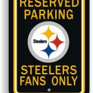 STEELERS RESERVED PARKING SIGN