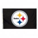 STEELERS LOGO 3 X 5 FLAG