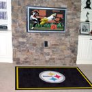 PITTSBURGH STEELERS RUG MAT 5X8