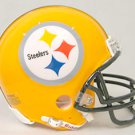 Pittsburgh Steelers 75th Anniversary Throwback Replica Mini Helmet w/ Z2B Face Mask