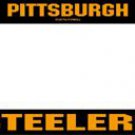 Pittsburgh Steelers Black Chrome License Plate Frame