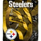 Pittsburgh Steelers 50" x 60" Micro Raschel Throw Blanket