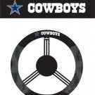 DALLAS COWBOYS POLY-SUEDE STEERING WHEEL COVER