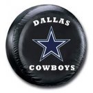 Dallas Cowboys Black Tire Cover - Standard Size