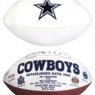 Dallas Cowboys Embroidered Signature Series Football