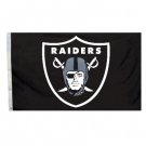 RAIDERS LOGO 3 X 5 FLAG