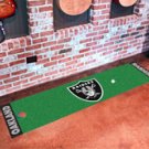 OAKLAND RAIDERS GOLF PUTTING GREEN MAT