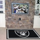 OAKLAND RAIDERS RUG 5X8