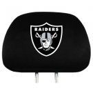 Oakland Raiders Headrest Covers