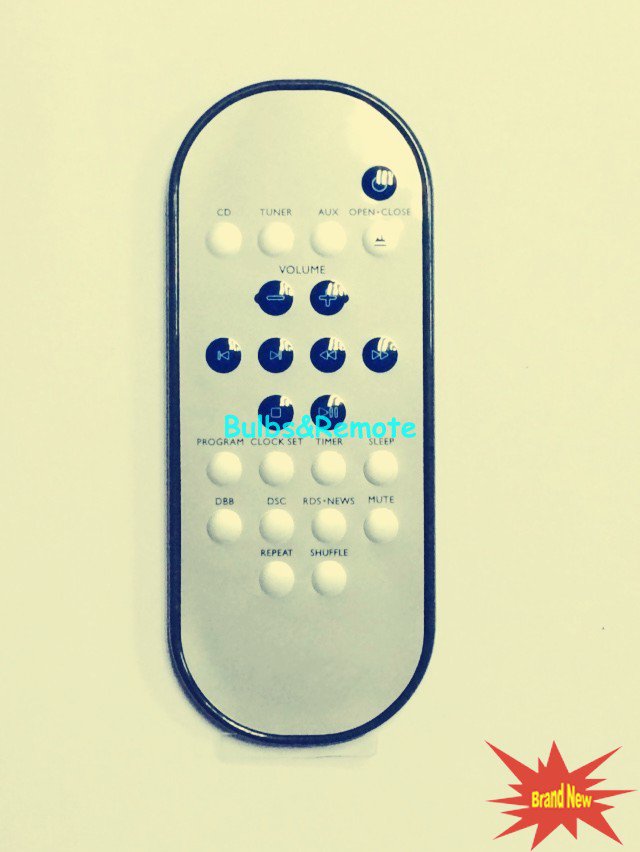 Fernbedienung für Philips MC230//MC235//MC230E//MCM240