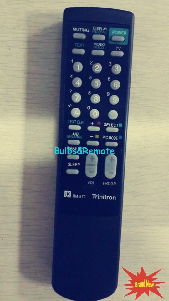 For Sony RM870 RM870 Trinitron TV Remote Control