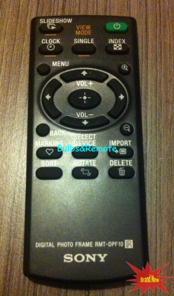 For SONY RMT-DPF10 Digital Photo Frame Remote Control