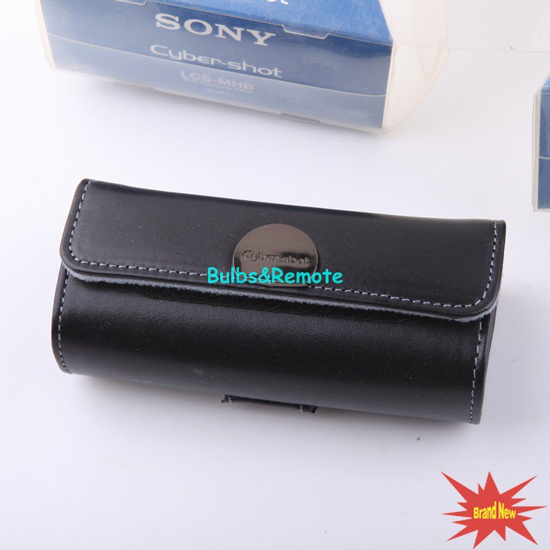Genuine for Sony LCS-MHB Cyber-Shot Soft Carrying Case Bag for DSC-M2 DSC-M1 black color