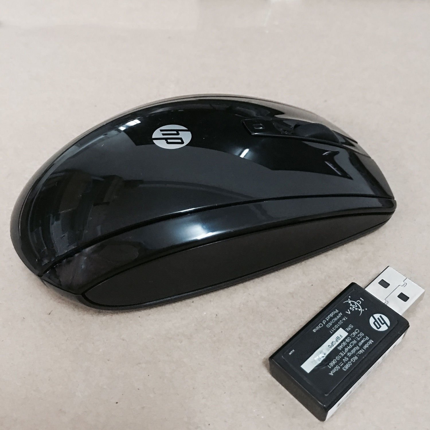 For HP Wireless Mouse And USB Receiver Kit 603289-001 MG-0982