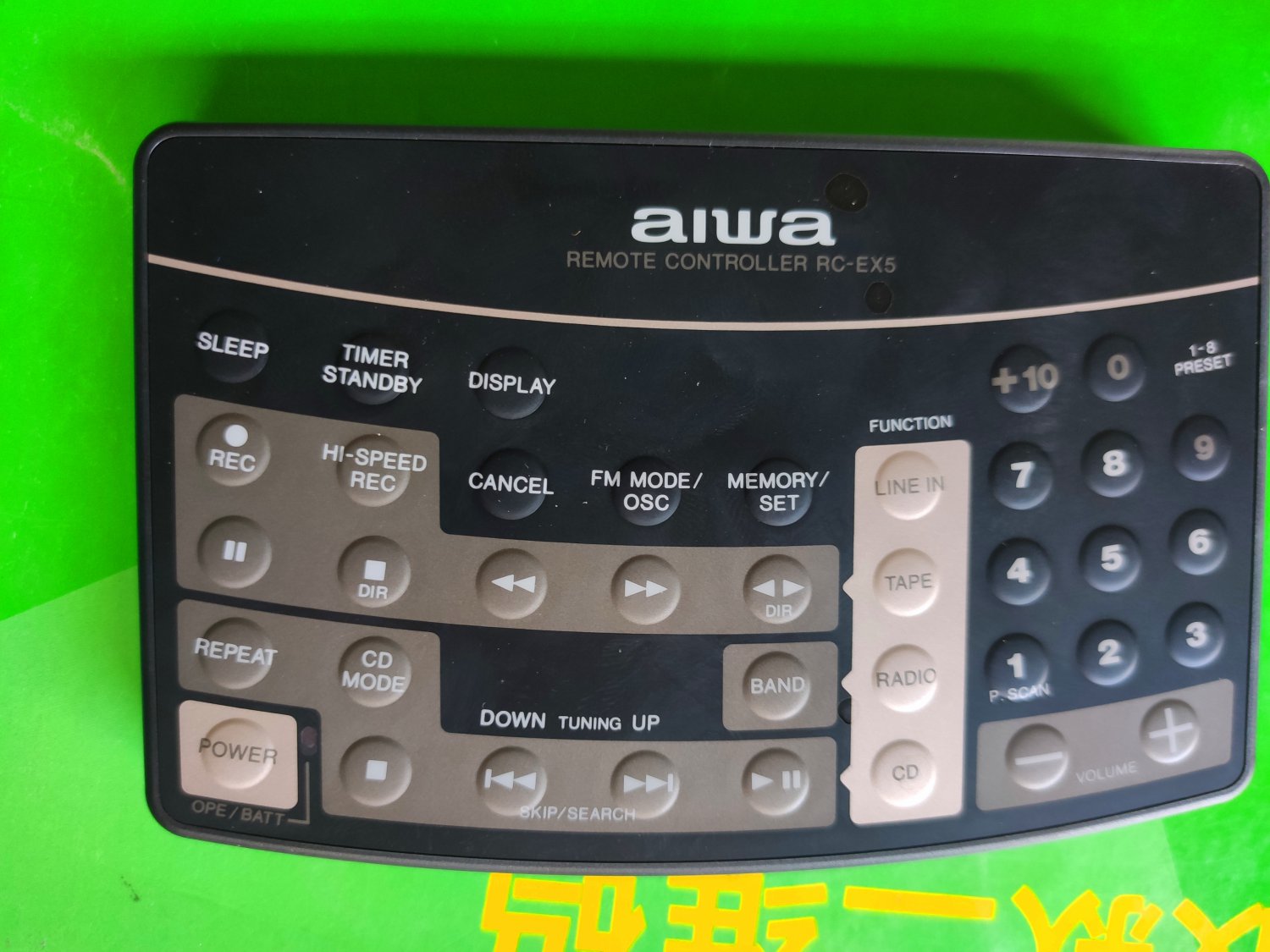 Remote Control For Aiwa Rc Ex5 Player