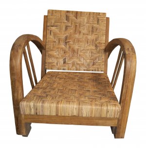 Etnic Rattan Bench