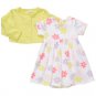 Carter's White and Green Floral Dress