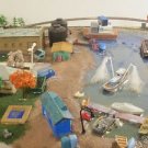 N-Scale Tabletop Layout With Automatic 2 Train Operation w/operating accessory