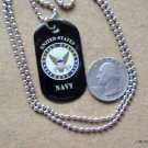 UNITED STATES NAVY EAGLE SEAL DOG TAG NEW WITH CHAIN