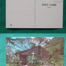 WAIOLI CHAPEL LAVA ROCK TEA ROOM HAWAII OLD POSTCARD