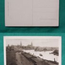LUBECK GERMANY HAFEN II BOAT DOCK VIEW VINTAGE POSTCARD