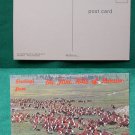 FLINT HILLS KANSAS CATTLE DRIVE VIEW VINTAGE POSTCARD