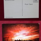 ST Louis MO Missouri Gateway Arch @ Sunset on River View Old VINTAGE POSTCARD PC