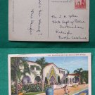 MEXICO VTG VINTAGE POSTCARD BATH HOUSE & SWIMMING POOL