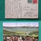 REICHELSHEIM GERMANY TOWN VIEW OLD VTG VINTAGE POSTCARD