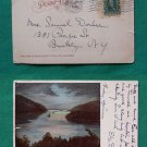 HUDSON RIVER HIGHLANDS NY 1906 EARLY VINTAGE POSTCARD