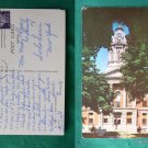 1959 PLYMOUTH INDIANA COURT HOUSE OLD  VINTAGE POSTCARD